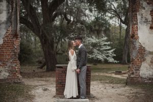 south carolina wanderlove session, elopement, vow renewal, engagement, old sheldon church ruins, dogwood, adventure, couples, love story