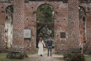 south carolina wanderlove session, elopement, vow renewal, engagement, old sheldon church ruins, dogwood, adventure, couples, love story