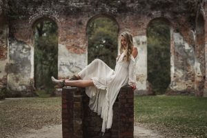south carolina wanderlove session, elopement, vow renewal, engagement, old sheldon church ruins, dogwood, adventure, couples, love story