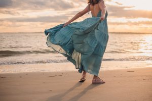 sunset engagement session, elopement, wanderlove adventure, couples, south carolina, beach