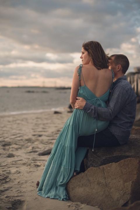 sunset engagement session, elopement, wanderlove adventure, couples, south carolina, beach
