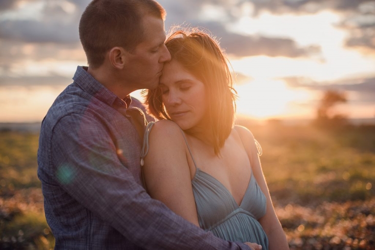 sunset engagement session, elopement, wanderlove adventure, couples, south carolina, beach