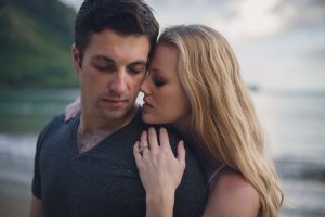 couples adventure session, wanderlove, oahu, hawaii, sunset, beach
