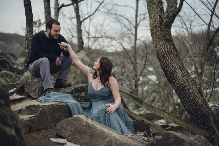 elopement, great falls viriginia, wanderlove couples adventure session love story 