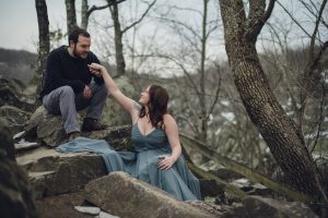 elopement, great falls viriginia, wanderlove couples adventure session love story