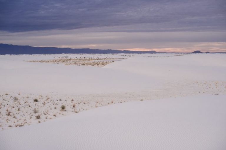 white sands national park is a great place for an adventurous elopement