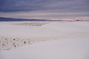 white sands national park is a great place for an adventurous elopement