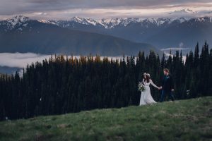 spring elopement, hurricane ridge, olympic national park, adventure photographer, adventure photography, elopements, elopement photography, elopement photographer