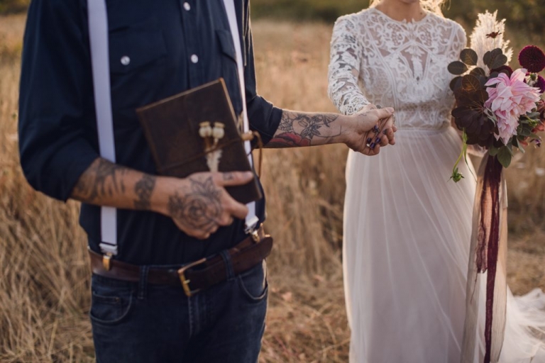 white lace long sleeve wedding dress, spring elopement, olympic national park, adventure photographer, adventure photography, elopements, elopement photography, elopement photographer