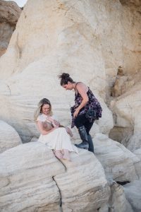 bohemian style, ivory dress, paint mines, colorado, all heart workshop, bohemian style, women photographers