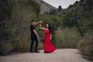 Malibu, California, adventure photography, adventure photographer, adventure session, adventurous wedding, adventure elopement, adventure wedding photographer, adventure wedding, red summer dress