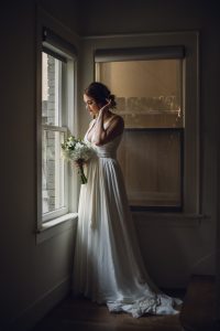 intimate summer elopement, Rothko chapel, Houston intimate elopement, Texas intimate elopement photographer, bouquet, sleeveless wedding dress, summer wedding