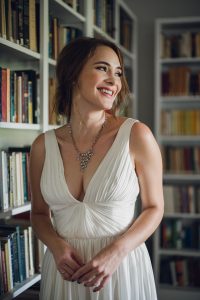 intimate summer elopement, Rothko chapel, Houston intimate elopement, Texas intimate elopement photographer, navy blue suit, sleeveless wedding dress, summer wedding