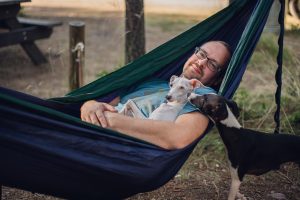 Glacier National Park, hammock hangs, hammock, traveling dogs
