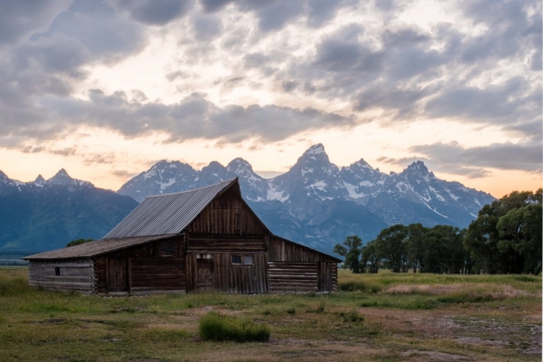 wyoming, eloping in grand teton national park, morman barn