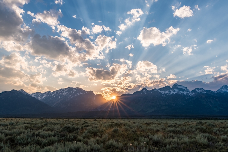 adventure photography and elopements, wyoming, eloping in grand teton national park, sunset